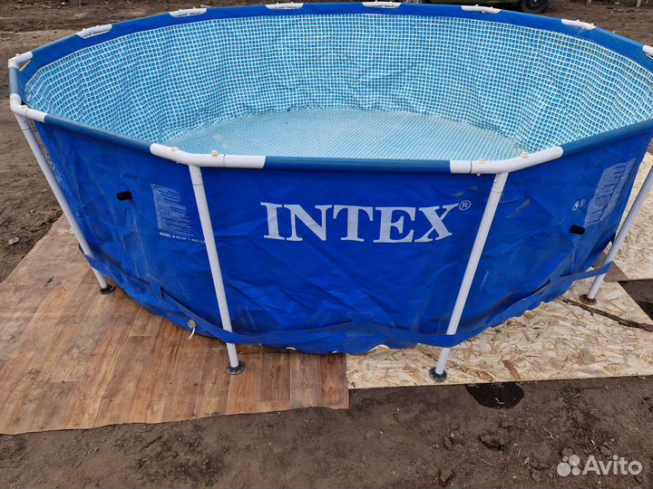 Каркасный бассейн 366 на 100