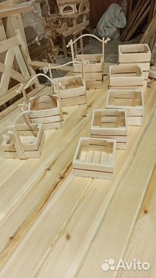 Ящичек деревянный