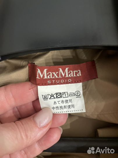 Плащ рубашка max mara, 38it