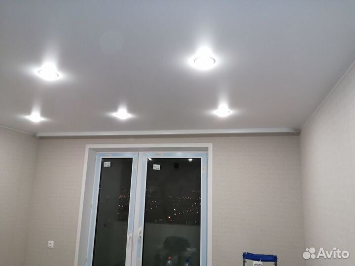 Натяжные потолки. Система клин(штапик)