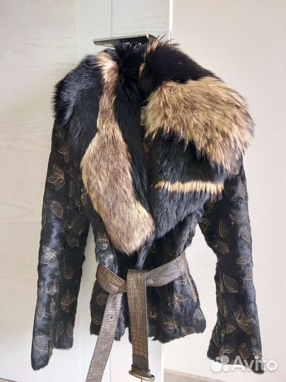 Жакет куртка меховая лиса М