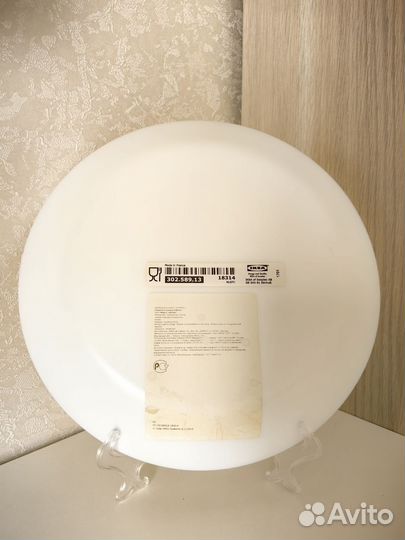 Тарелка икеа офтаст 25 см новая