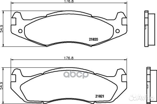 Тормозная система MDB1523 Mintex
