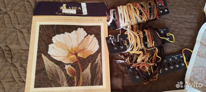 Вышивка крестом остатки наборов