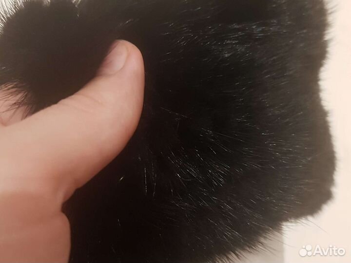 Варежки норковые новые