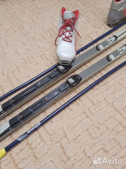 Лыжи беговые Larsen с креплением,ботинками Larsen