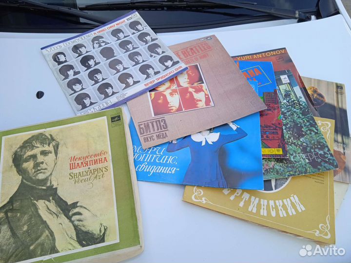 Пластинки винил СССР