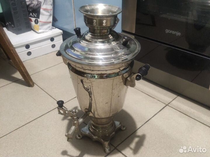 Самовар электрический нержавейка