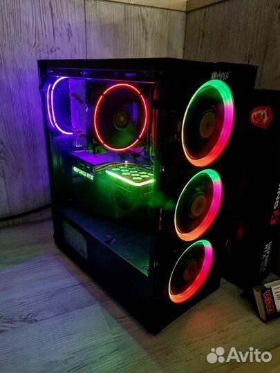 Игровой пк AMD Ryzen 5/16GB/SSD 500GB/RTX 2060 6GB