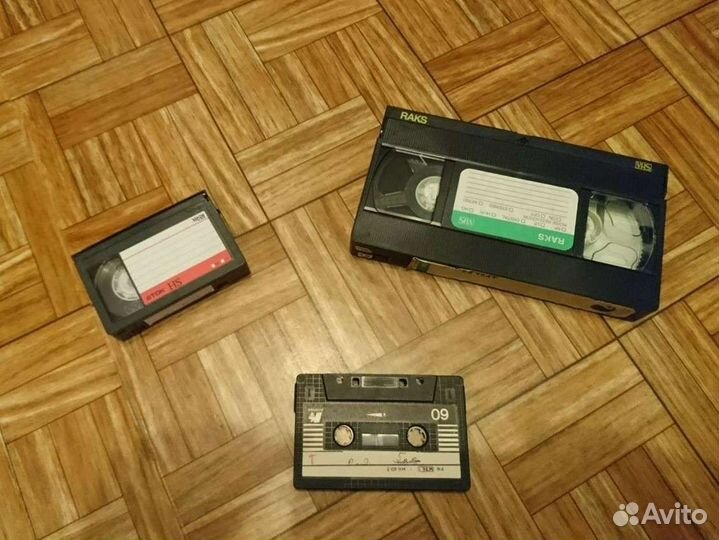 Оцифровка видеокассет VHS, VHS-C и аудиокассет
