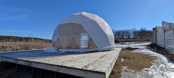 Геокупол для глемпинга