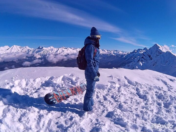 Сноубордический комбинезон женский