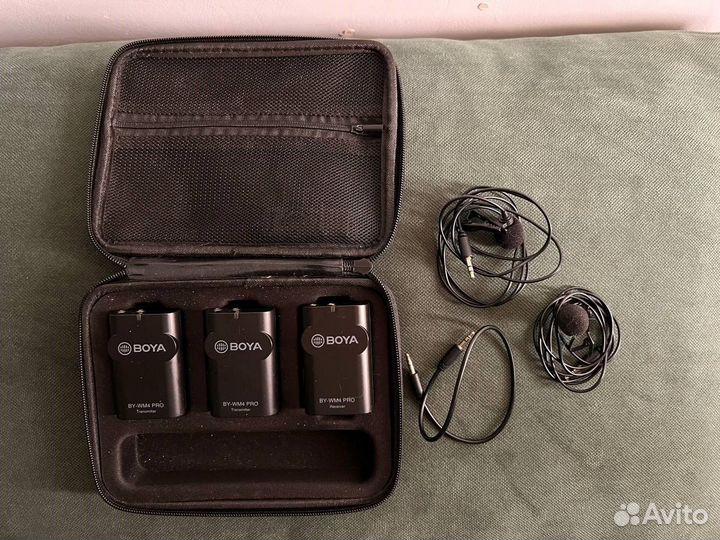 Петличный микрофон boya by-wm4 Pro