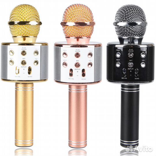 Беспроводной микрофон для караоке WS-858