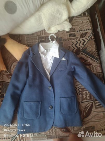 Школьный костюм для мальчика 128