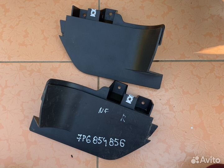 Накладка порога щиток Туарег NF 2015 год