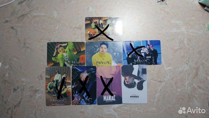 Карты kpop stray kids maniac