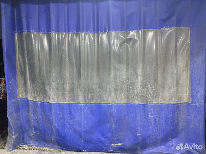 Шторка пвх для огорождение