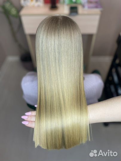 Модель на кератин, ботокс для волос