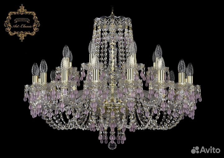 Люстра Bohemia Art Classic 11.24.16+8.300.Gd.V7010