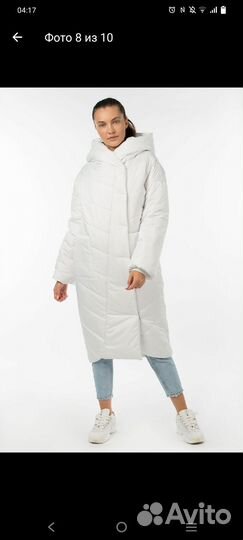 Пуховик зимний женский
