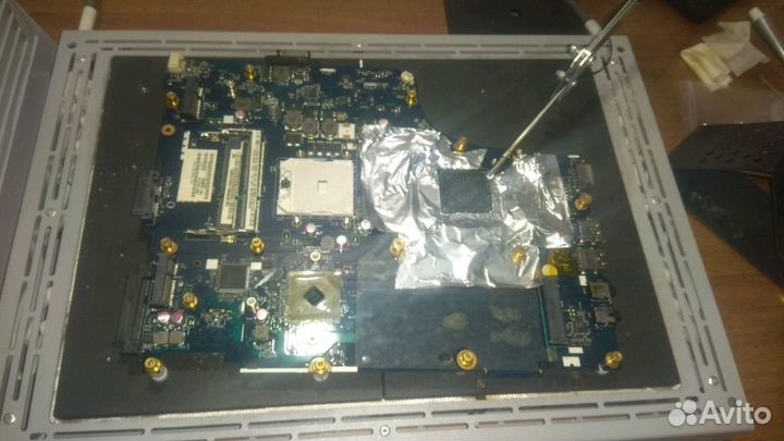 Замена bga чипов ноутбука/пк 