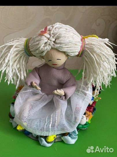 Поделка в сад, школу, кукла, девочка, конкурс