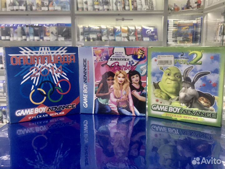 Картриджи Gameboy Олимпиада 2014 - Шрек 2 - Barbie