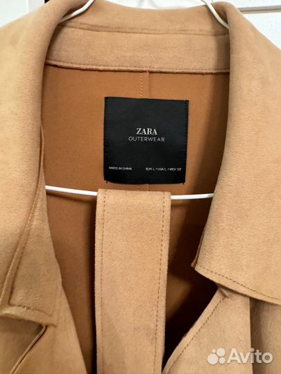 Тренч женский zara