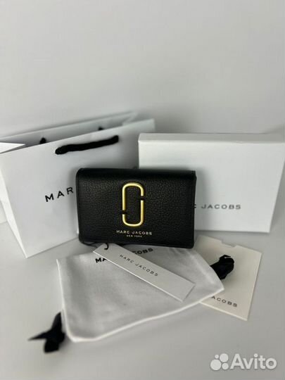 Кошелек Женский Marc Jacobs Оригинал Новый Чёрный