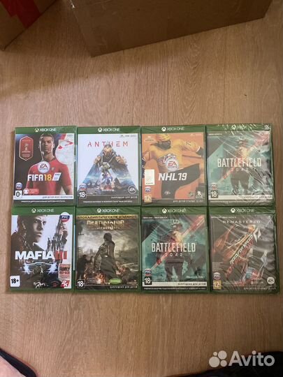 Диски на ps4 и xbox one
