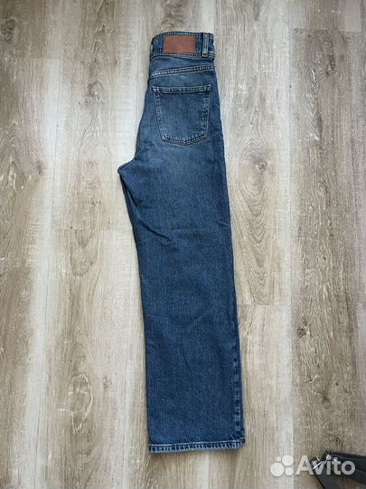 Джинсы zara 34 прямые