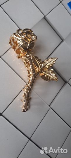 Заколки Краб металл с украшениями
