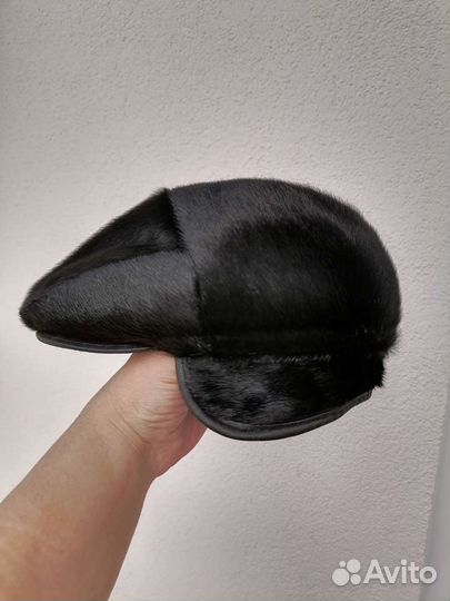 Меховая мужская кепка