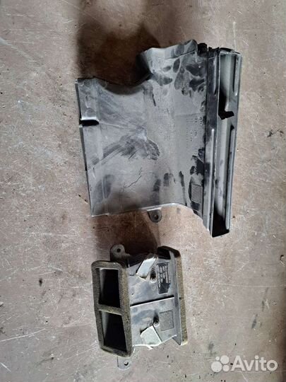 Воздуховод печки на Porsche Cayenne