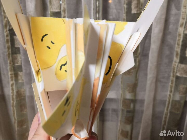 Дракон бумажный из картона в подарок арт