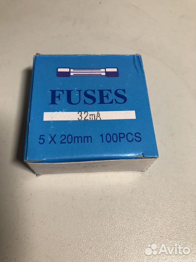 Плавкие вставки(предохранители) 32ma