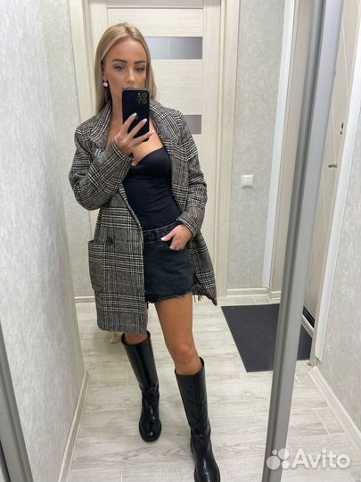 Пальто шерстяное