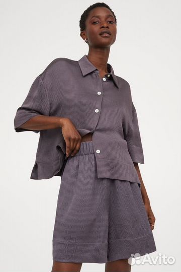 Шелковые шорты H&M premium p.38