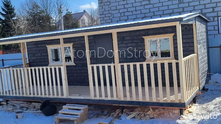 Бытовка для дачи привезем за 6 часов