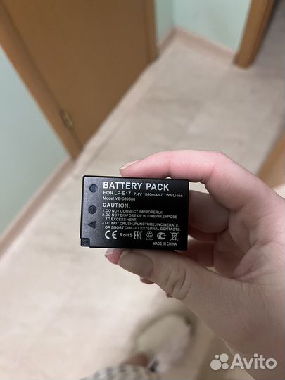 Аккумулятор для фотоаппарата