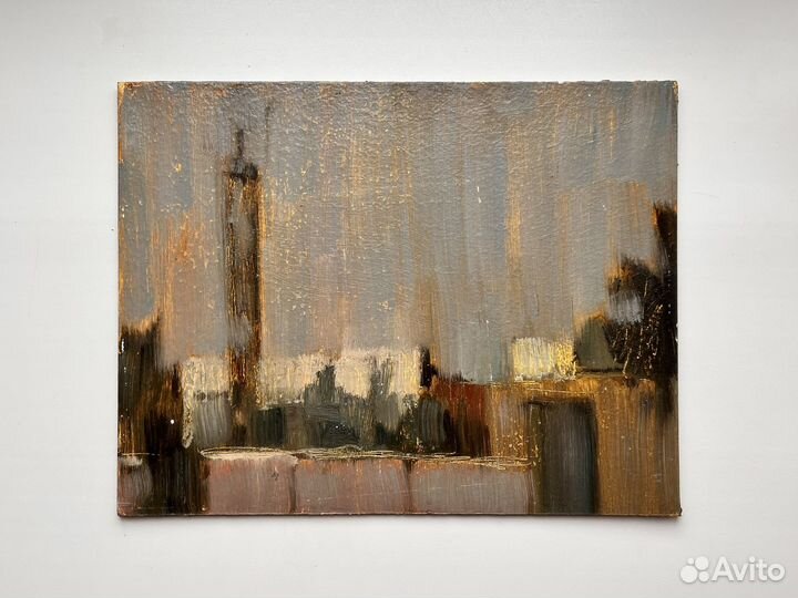 Картина маслом этюд