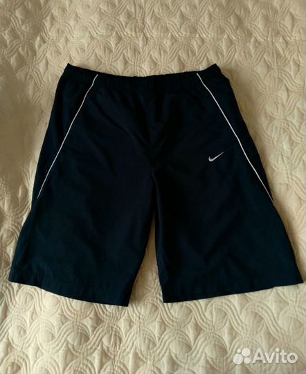 Шорты спортивные мужские синие nike S 44-46 Б/У