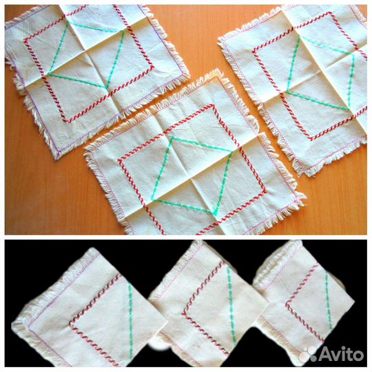 Новые банное полотенце салфетки, прихватки