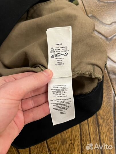 Худи polo ralph lauren хаки оригинал
