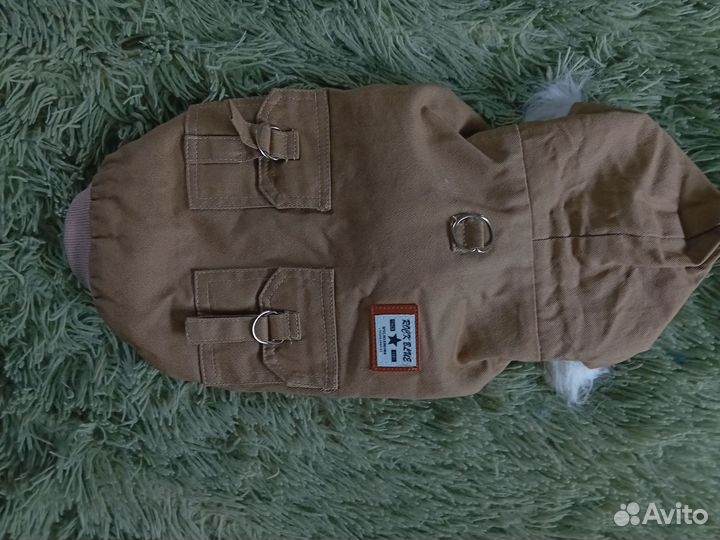 Зимняя куртка для собак мелких пород