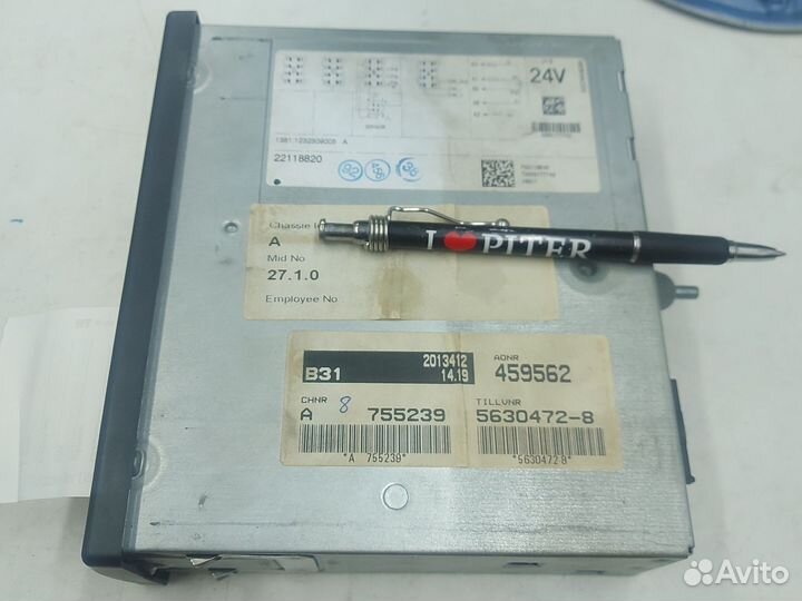 Тахограф Volvo Fh4 Fmx4