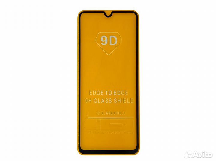 Стекло для Samsung Galaxy A20 5D (черный)