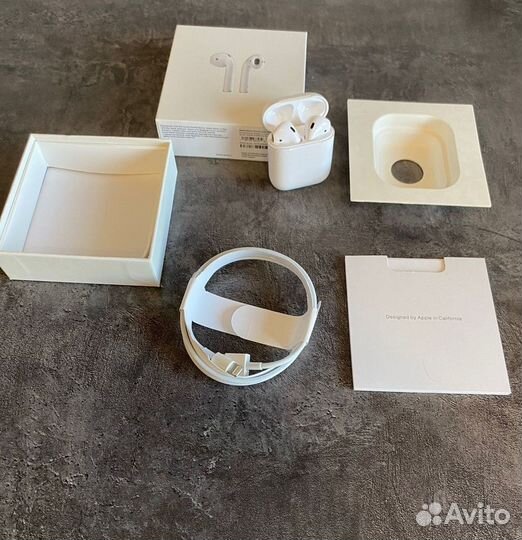 Беспроводные наушники apple airpods 2