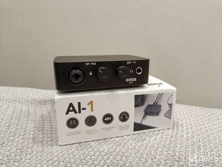Внешняя звуковая карта rode AI-1